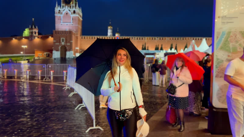 ᴷ Прогулка под дождем по вечерней