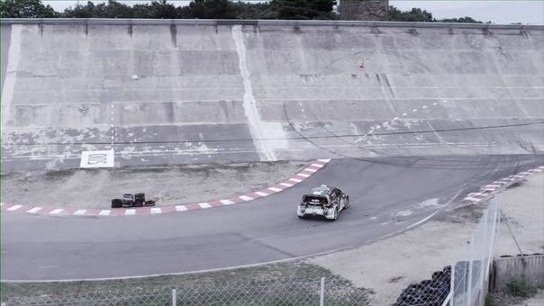 DC SHOES KEN BLOCKS GYMKHANA THREE, PART 2 BONUS TRICK EDIT: WALL