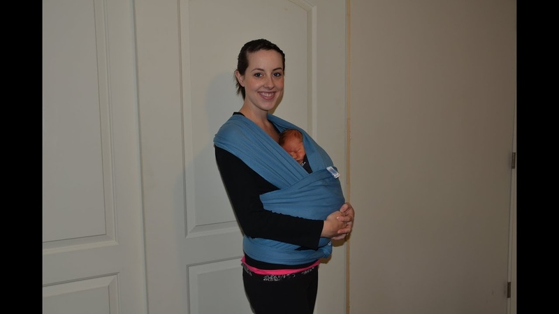 How To: Moby Wrap Newborn Hug