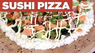 SUSHI PIZZA – Eat The Pizza! #6