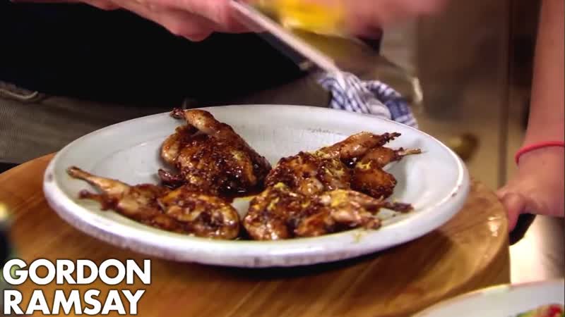 How to Make a Pomegranate Molasses Marinated Quail, Gordon