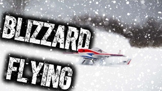 RC Planes Vs. Blizzard Conditions