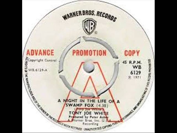 Tony Joe White A Night in the Life of a Swamp Fox