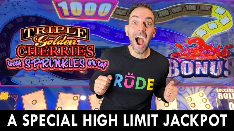 A Special High Limit Jackpot With A Sweet Bonus