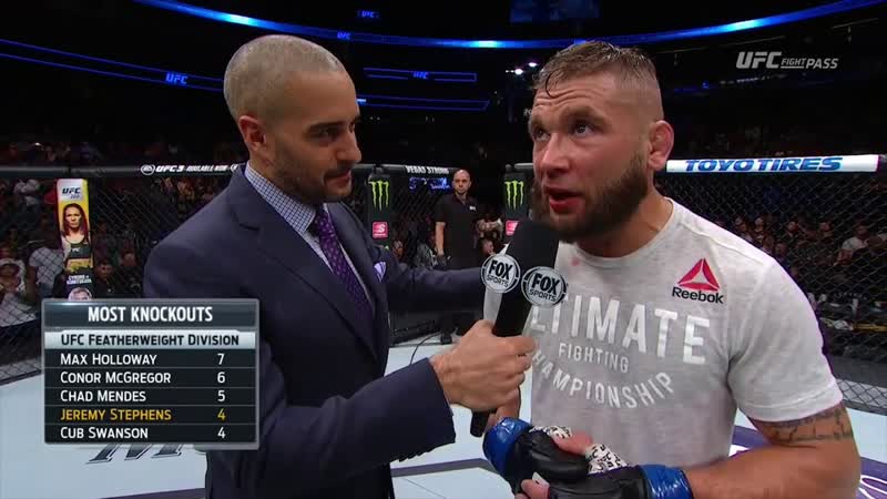 Fight Night Orlando: Jeremy Stephens Octagon
