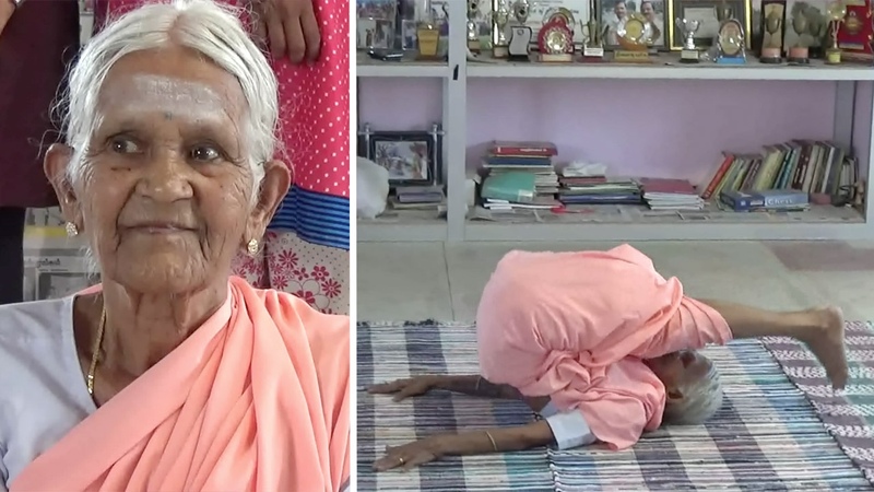 98 Year Old Yoga
