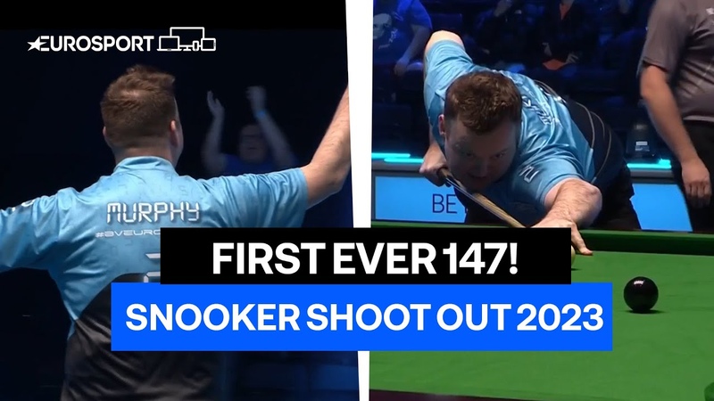 GREATEST 147 EVER Shaun Murphy makes first Shoot Out maximum , 2023 Snooker Shoot