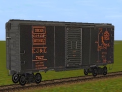 Elgin,Joliet & Eastern Railroad Boxcar 1