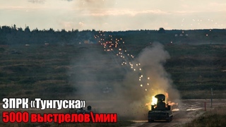 Зенитный ракетный комплекс "Тунгуска" в Бою