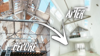 TIMELAPSE 2 ANS DE RNOVATION - D'UNE USINE ABANDONNE  LA MAISON DE NOS RVES