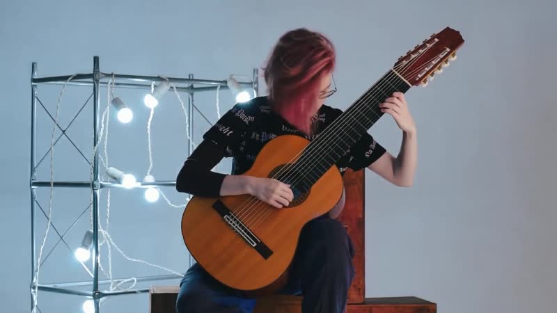 Wolfgang A. Mozart Rondo Alla Turca on a 10 string Guitar Marinas