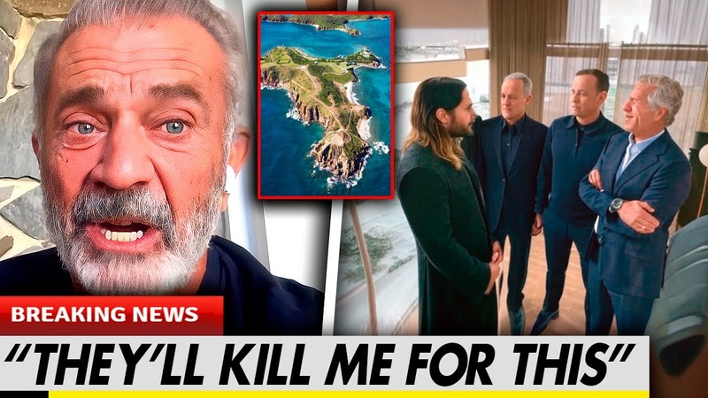 Mel Gibson EXPOSES Hollywood Actors On Epstein Diddy List Hidden Island Footage