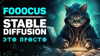 STABLE DIFFUSION в интерфейсе Fooocus V2  Лучшая замена midjourney и dalle 3