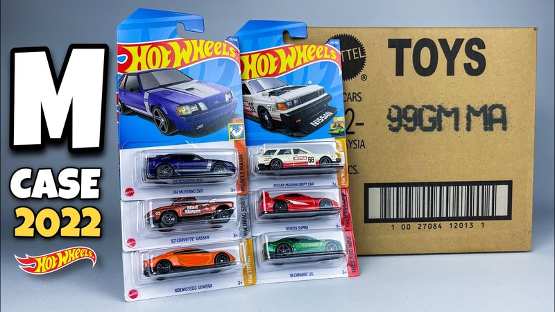 Unboxing Hot Wheels M Case