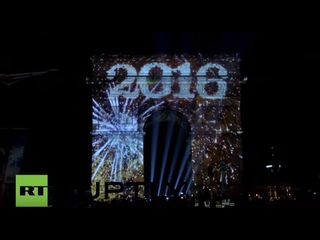 France: High security in Paris as thousands celebrate New Year