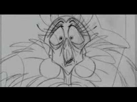 Emperors New Groove Dining Room Scene Rough