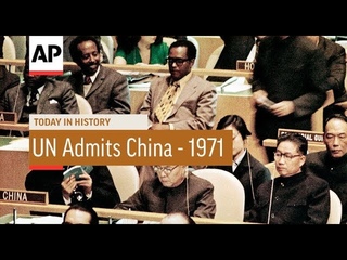 UN Admits China - 1971 | Today In History | 25 Oct 17