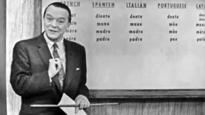 The Indo European Language. 1957 Linguistics lecture with Henry Lee Smith Jr. Episode