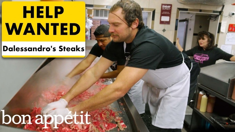 Working A Shift At An Iconic Philly Cheesesteak Restaurant, Bon